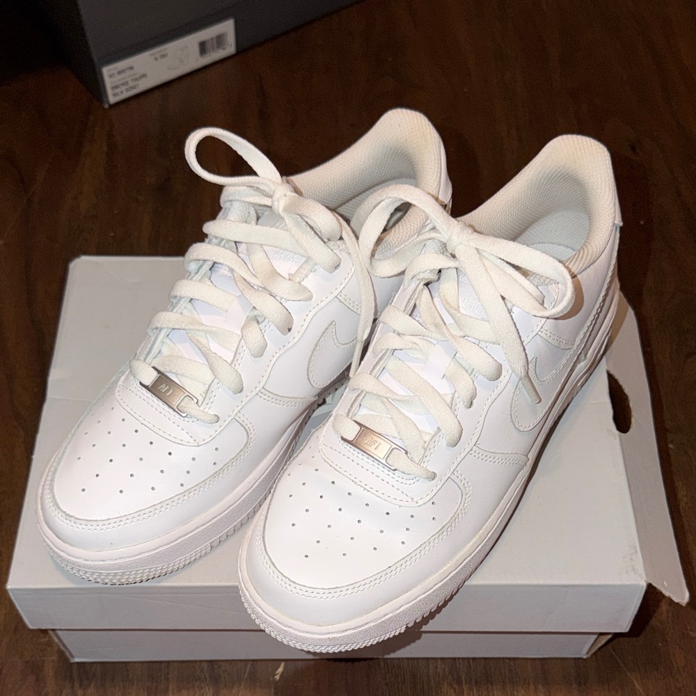 Nike White Air Force 1s Sneakers